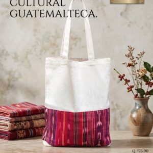 Bolso de manta con tela típica
